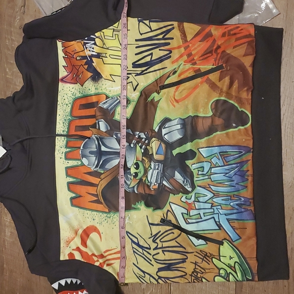 Sprayground Star Wars Mandalorian On The Run Hoody - Picture 8 of 15